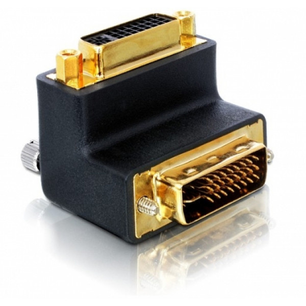 DeLOCK DVI Adapter DVI-I 29-pin FM DVI Svart