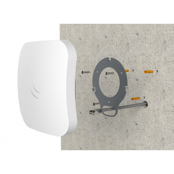 Mikrotik cAP ac access-punkter för trådlösa nätverk Strömförsörjning via Ethernet (PoE) stöd Vit