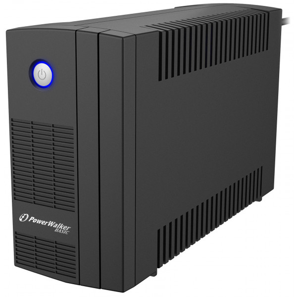 PowerWalker Basic VI 650 SB strömskydd (UPS) Linjeinteraktiv 650 VA 360 W 2 AC-utgångar