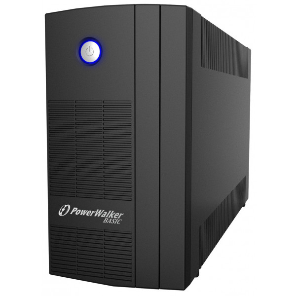 PowerWalker Basic VI 1000 SB strömskydd (UPS) Linjeinteraktiv 1000 VA 600 W 3 AC-utgångar
