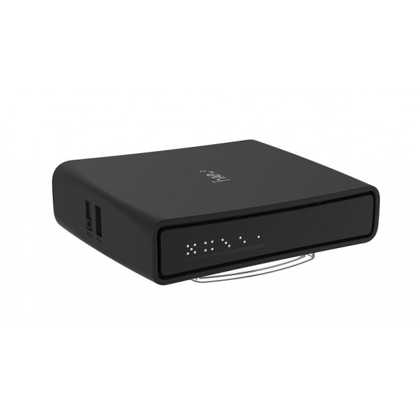 Mikrotik hAP ac² access-punkter för trådlösa nätverk Strömförsörjning via Ethernet (PoE) stöd Svart