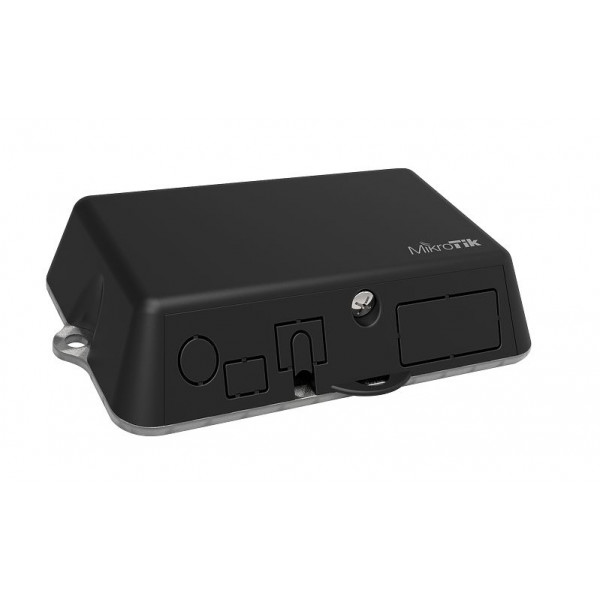 Mikrotik LtAP mini LTE kit access-punkter för trådlösa nätverk 100 Mbit/s Strömförsörjning via Ethernet (PoE) stöd Svart