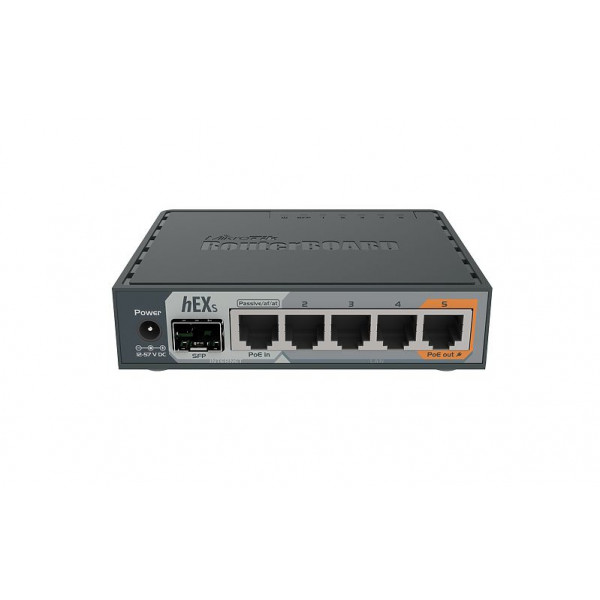 Mikrotik hEX S kabelansluten router Nätverksansluten (Ethernet) Svart