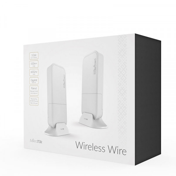 Mikrotik RBWAPG-60ADKIT access-punkter för trådlösa nätverk 1000 Mbit/s Strömförsörjning via Ethernet (PoE) stöd Vit