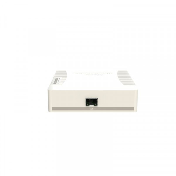 Mikrotik CSS106-1G-4P-1S nätverksswitchar Gigabit Ethernet (10/100/1000) Vit Strömförsörjning via Ethernet (PoE) stöd