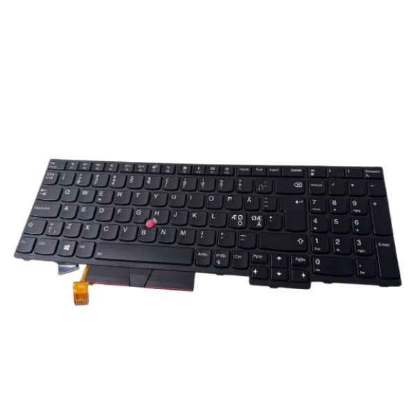 Tangentbord Lenovo E580 E590 L580 L590 T590 Nordic