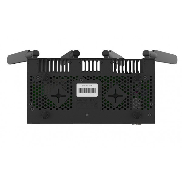 Mikrotik RB4011iGS+5HacQ2HnD-IN trådlös router Dual-band (2,4 GHz / 5 GHz) Gigabit Ethernet Svart