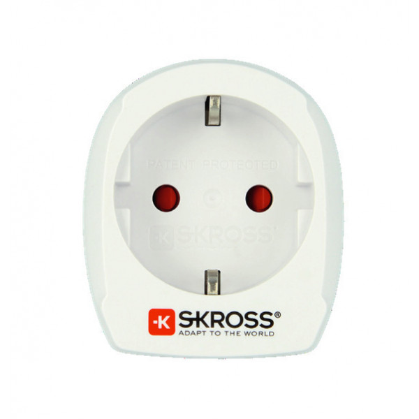 Skross 1.500203-E reseadaptrar Typ B Universal Vit