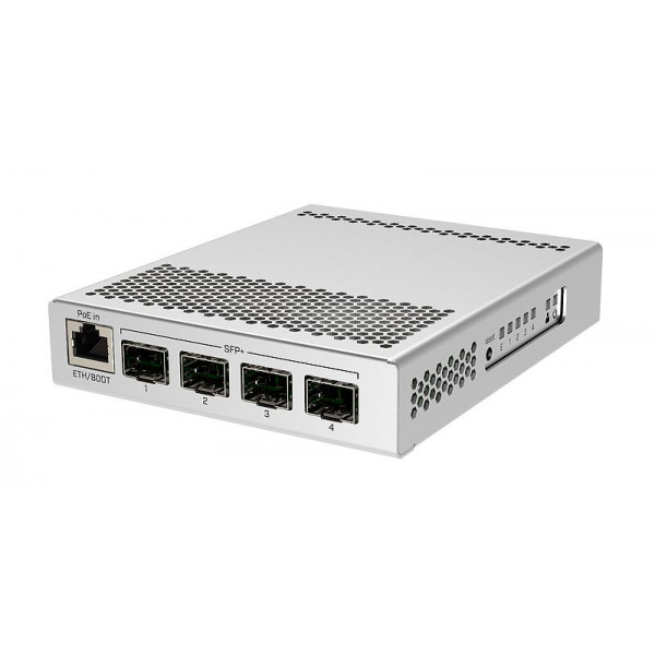 Mikrotik CRS305-1G-4S+IN nätverksswitchar hanterad Gigabit Ethernet (10/100/1000) Vit Strömförsörjning via Ethernet (PoE) stöd