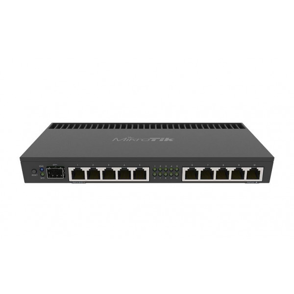 Mikrotik RB4011IGS+RM kabelansluten router Nätverksansluten (Ethernet) Svart