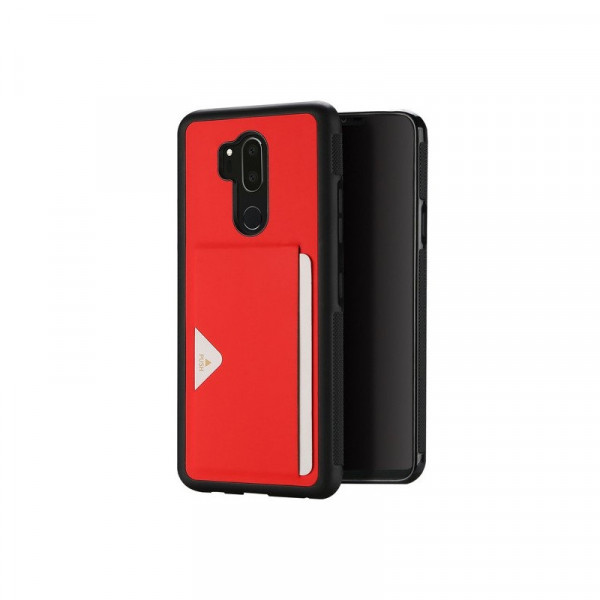 Skal - iPhone XS MAX - Röd Kortplats Dux Ducis 6934913084281