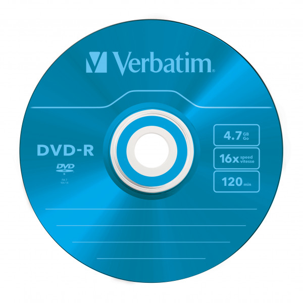 Verbatim DVD-R Colour 4,7 GB 5 styck