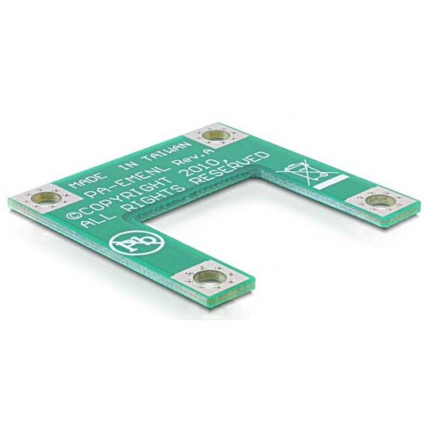 DeLOCK 65228 nätverkskort/adapters Intern Mini PCIe,mSATA