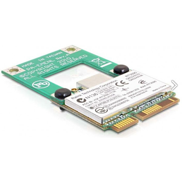 DeLOCK 65228 nätverkskort/adapters Intern Mini PCIe,mSATA