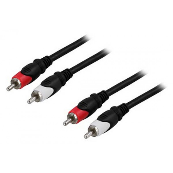 Kabel 2xRCA ha - 2xRCA ha (10m).