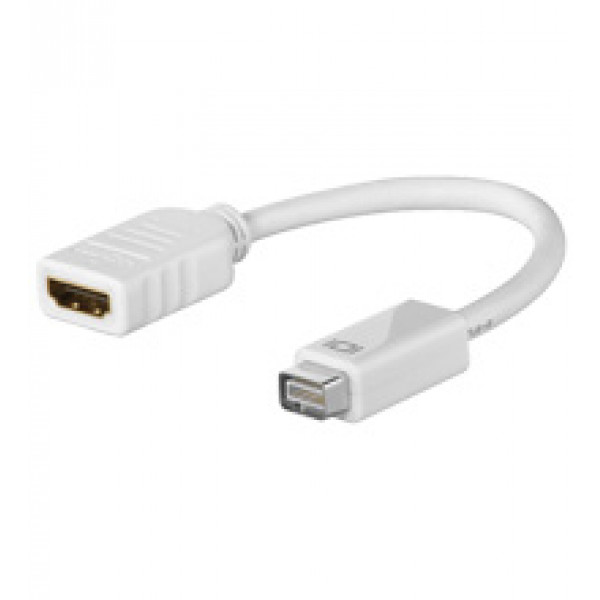 Goobay Mini DVI Adapter HDMI FM Vit