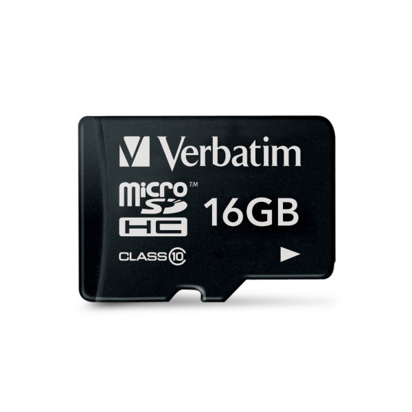 Verbatim Premium flashminne 16 GB MicroSDHC Klass 10