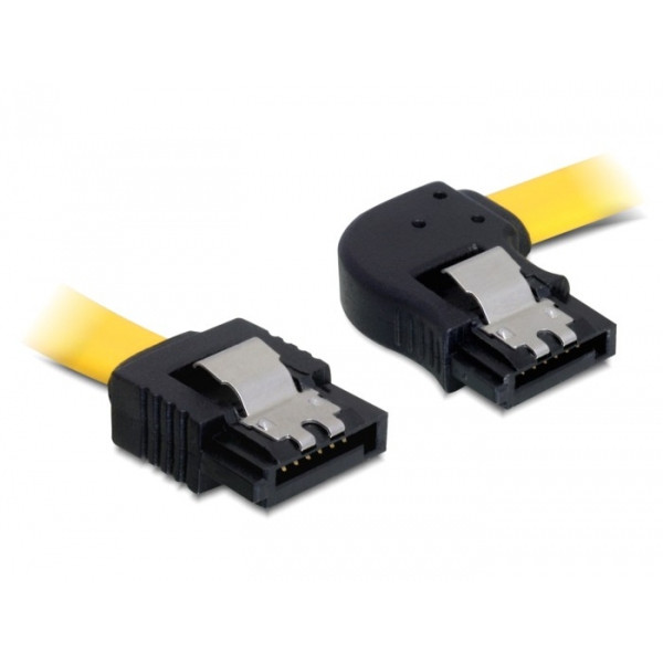 DeLOCK 0.3m SATA M/M SATA-kablar 0,3 m Gul
