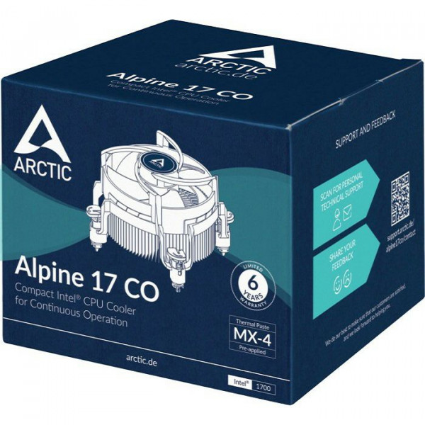 CPU-kylare - Arctic Alpine 17 CO Intel 1700 TYST ACALP00041A