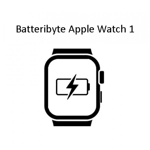 Batteribyte Apple Watch 1