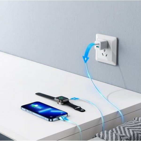Apple Watch Trådlös laddare + USB USB-C kabel 101311