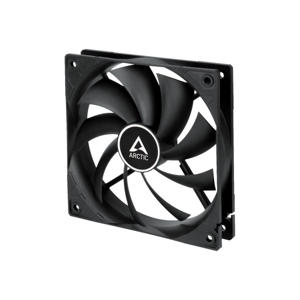 Chassifläkt 120mm Arctic Cooling F12 PWM PST 4 pin Tyst ACFAN00200A 120 mm PWM-fläkt med kabeldelare