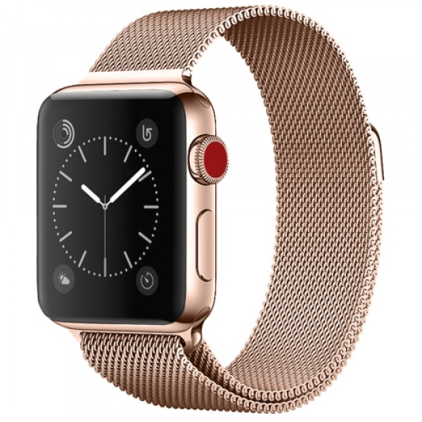 Armband Apple Watch 44/42mm Champagn guld AW-A42CG