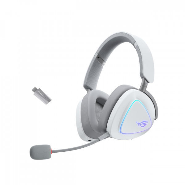 ASUS ROG Delta II Wireless Gaming Headset - WHITE