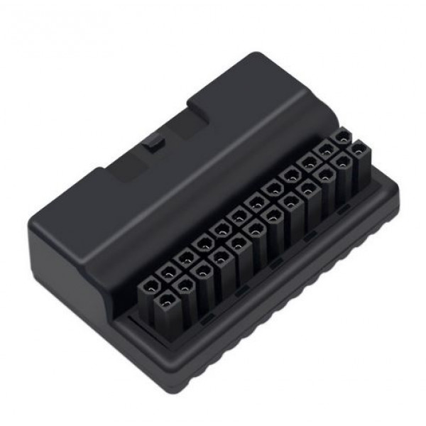 ATX 24-pin adapter vinklad 90 grader för ström ATX-24-90