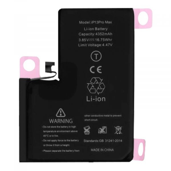 Batteri iPhone 13 PRO MAX - Hög kvalitet 4352mAh BAT-A2653
