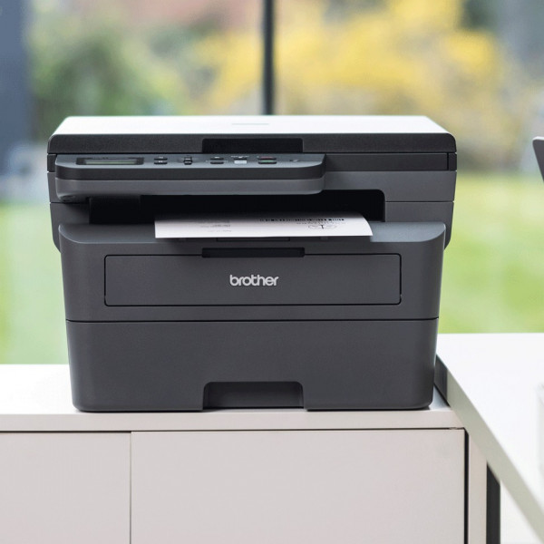 Brother DCPL2620DWRE1 Liten Laserskrivare Multifunktion med kopiator och skanner