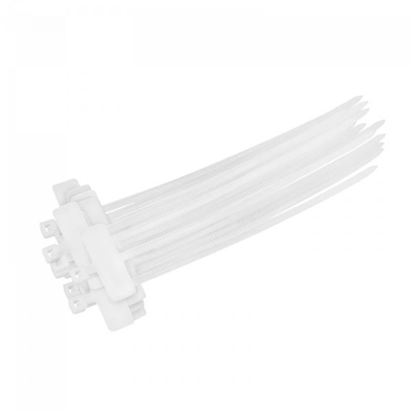 Buntband med etikettfält 100x2.5mm 100-pack KAB0069