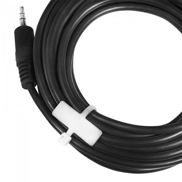 Buntband med etikettfält 100x2.5mm 100-pack KAB0069