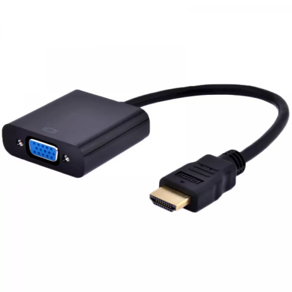HDMI - VGA + Ljud 3.5mm adapter hane - hona