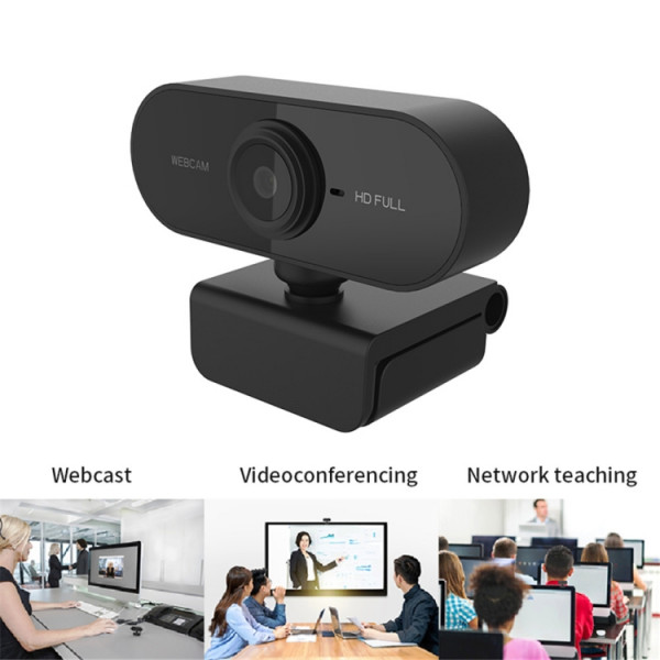Webbkamera - HDU01 FullHD med Mikrofon CAM-001