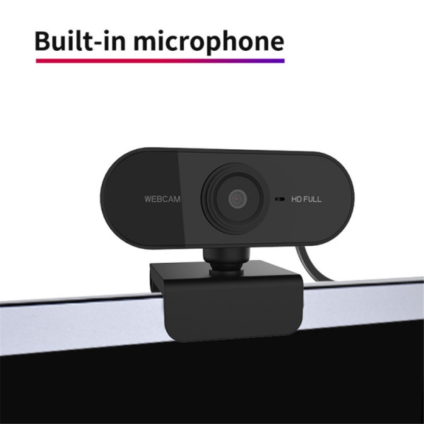 Webbkamera - HDU01 FullHD med Mikrofon CAM-001