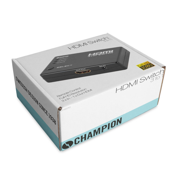 HDMI-switch 3-port 1080P CH2010