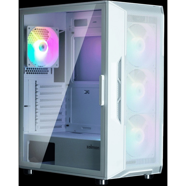 Chassi - Zalman i3 Neo (Vit/Transparent) RGB