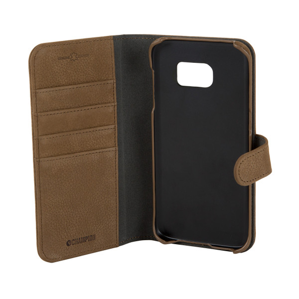 Fodral - Samsung S7 Edge - Läder Coffe Champion CHGS7E200C