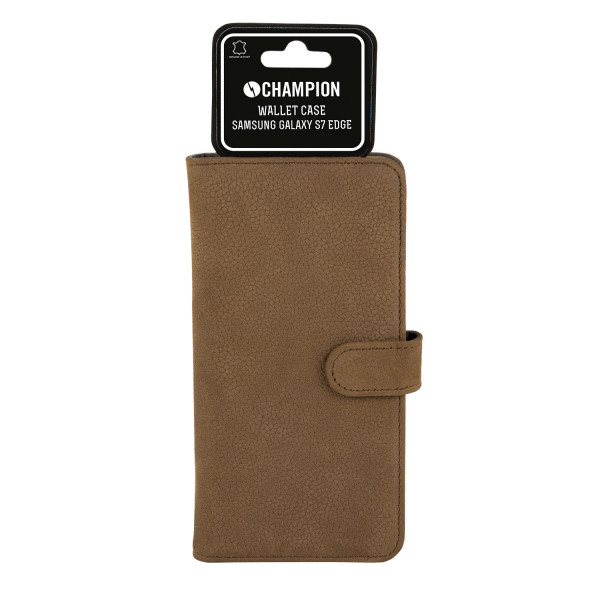 Fodral - Samsung S7 Edge - Läder Coffe Champion CHGS7E200C
