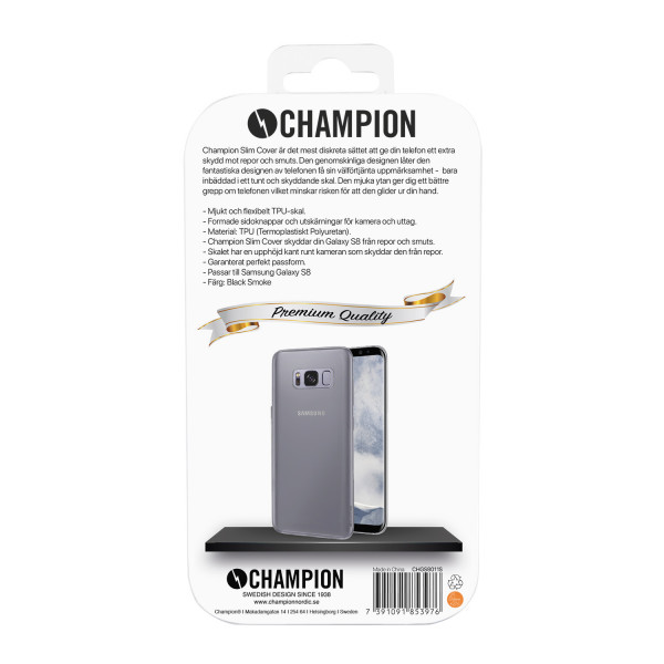 Skal - Samsung Galaxy S8 Slim Champion CHGS8011S