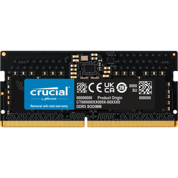 SODIMM DDR5 8GB 4800MHz - Crucial CT8G48C40S5