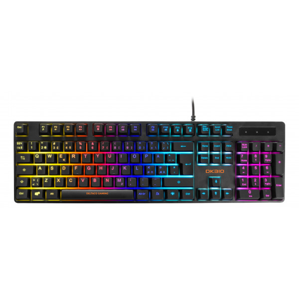 Gaming Tangentbord Mekaniskt RGB - Deltaco Gaming DK310 GAM-112