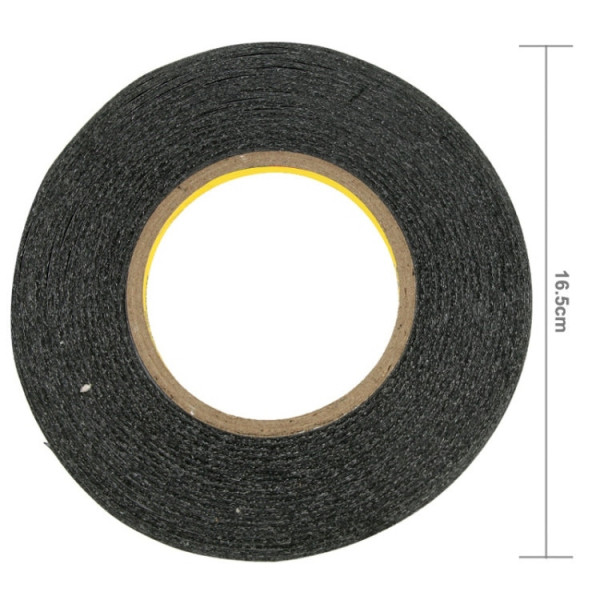 Dubbelhäftande tejp för reparation 3mm x 50m svart