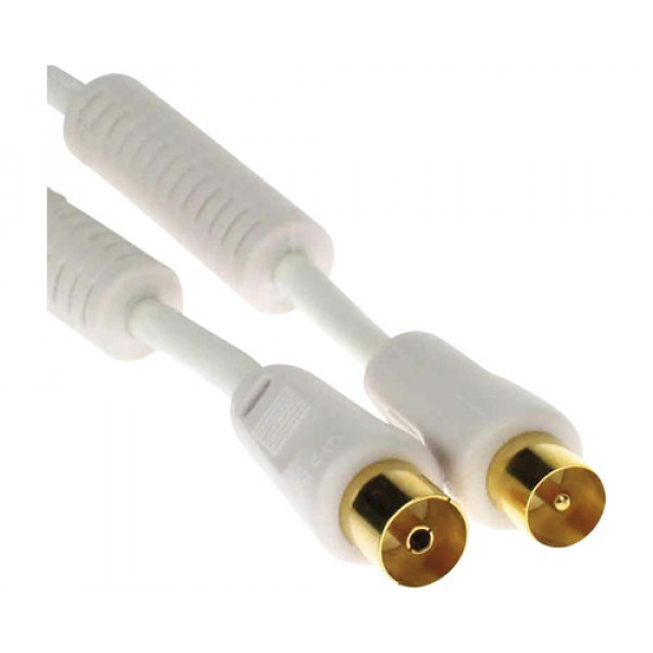 Antenn kabel koaxial med ferritkärnor