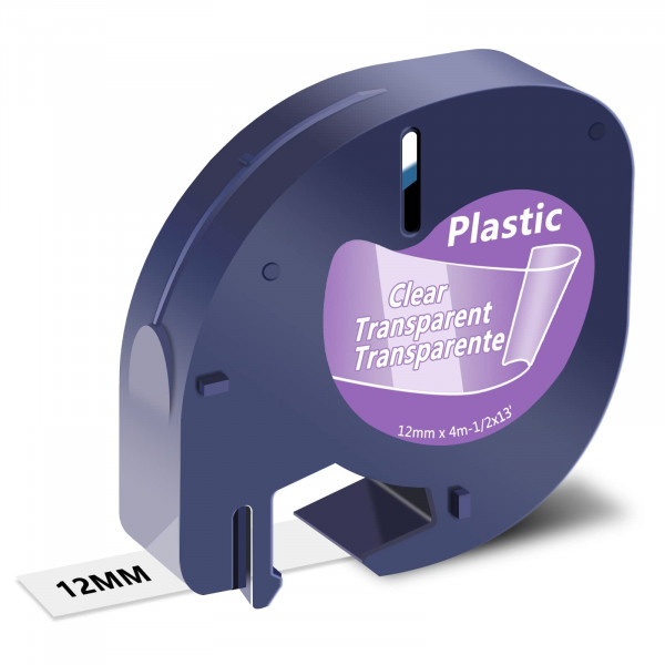 Dymo LetraTAG 12mm Transparent Tape S0721530 Komp
