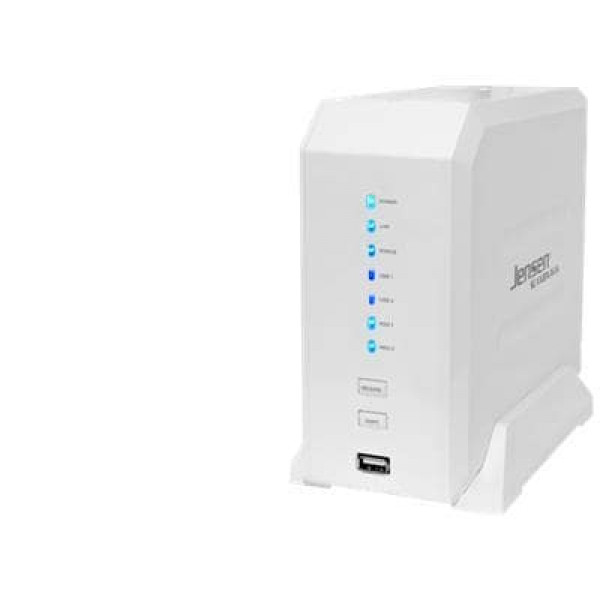 NAS - Jensen eBOX 2st Hårddiskplatser 1xGLAN 2xUSB Ebox