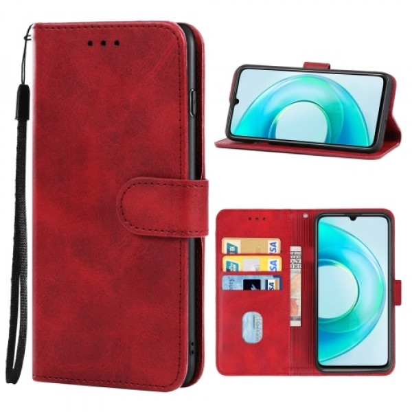 Fodral Wiko T3 - Plånboksfodral Röd