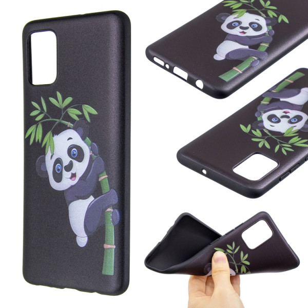 Skal - Samsung Galaxy A51 Silikonskal Panda Bambo Skal-A51-06