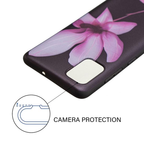 Skal Samsung Galaxy A51 Silikonskal Lotusblomma